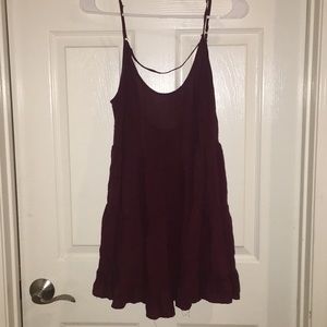Brandy Melville Burgundy Dress